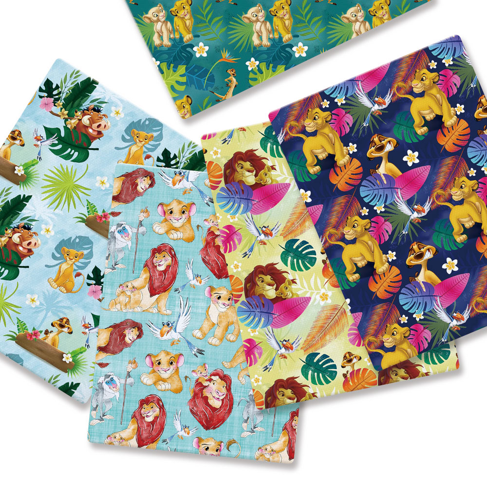 Home Textiles Brands - BEAST KINGOM co-branded cartoon 140x50CM fabric