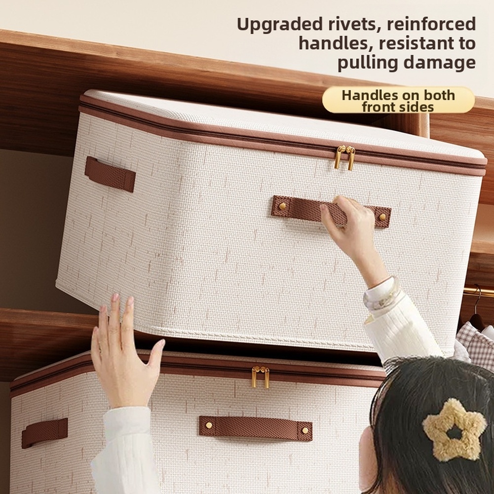 Foldable Storage Box With Lid  - огляд і ціна Linum Home Textiles