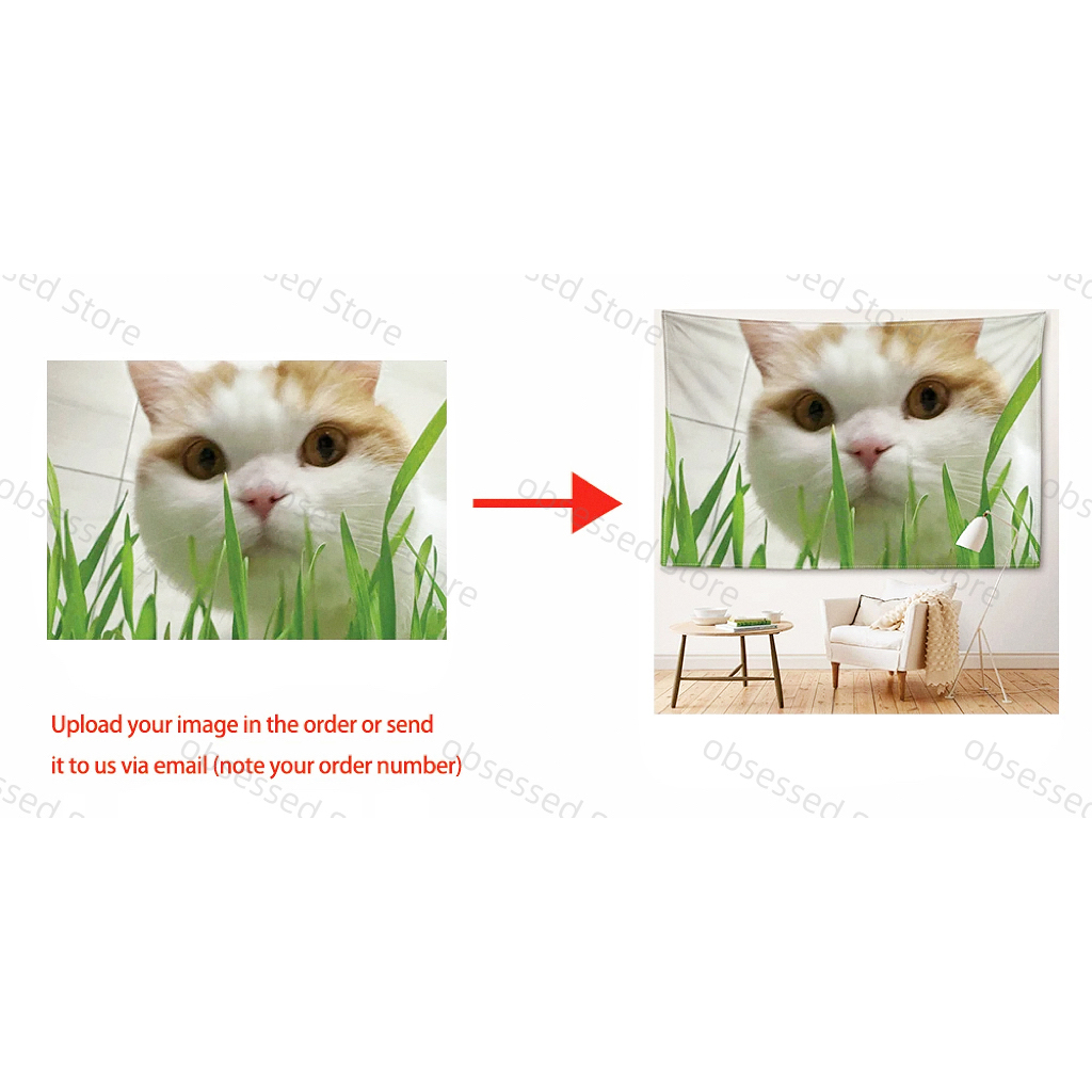 Customized Tapestry Printing f - огляд і ціна Home Textiles & Decorations