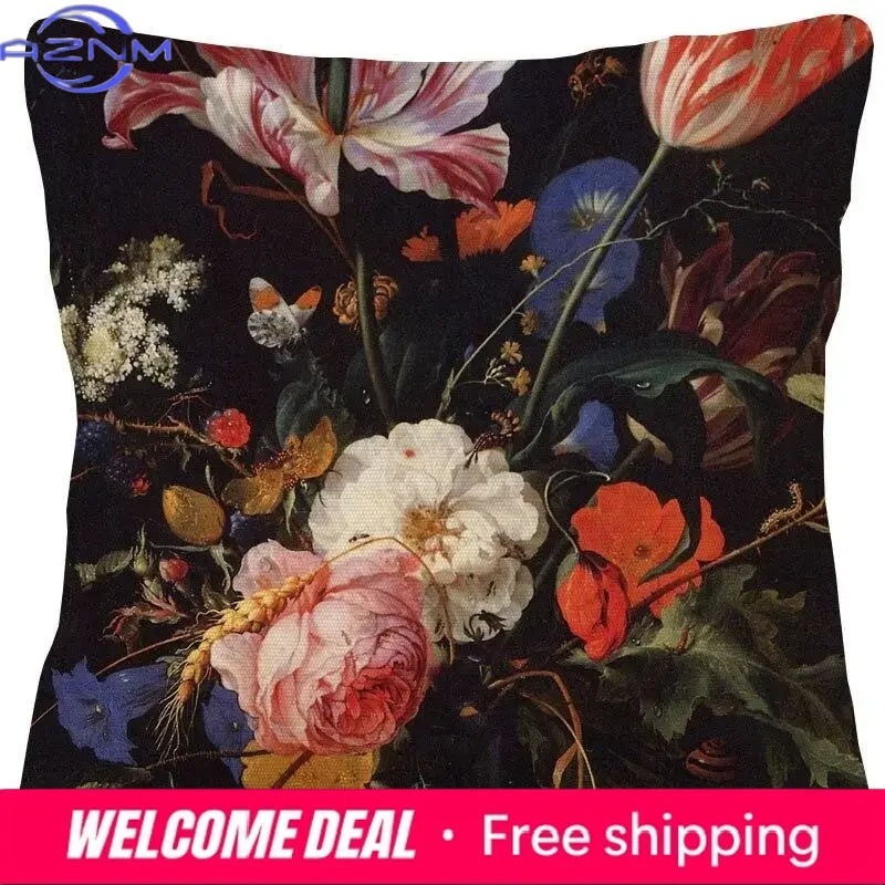 Oil painting flowers home deco - огляд і ціна Quality Home Textiles