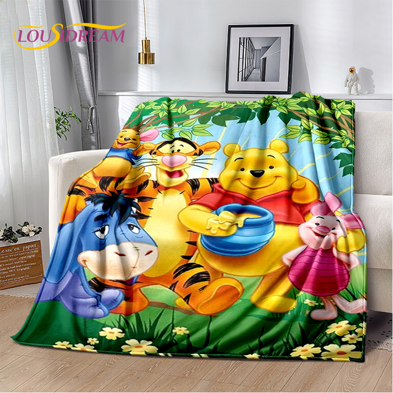Cute Winnie Pooh Bear Cartoon  - огляд і ціна Quality Home Textiles