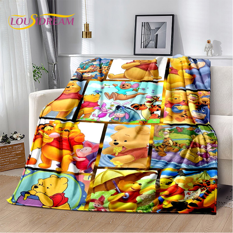 Cute Winnie Pooh Bear Cartoon  - огляд і ціна Quality Home Textiles