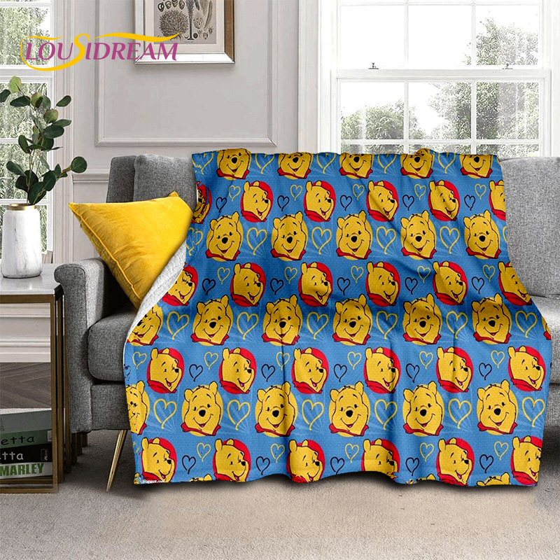 Cute Winnie Pooh Bear Cartoon  - огляд і ціна Quality Home Textiles
