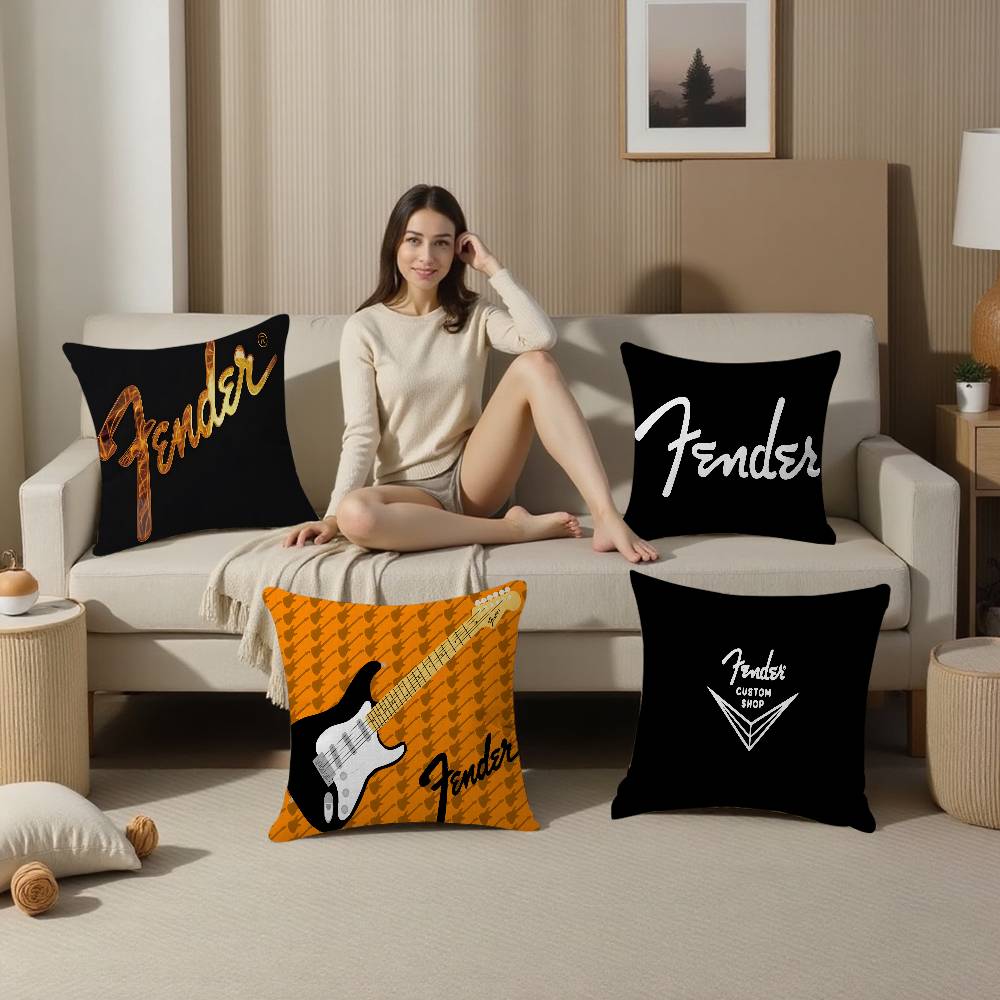 F-Fender Guitar Pillow Covers  - огляд і ціна Quality Home Textiles