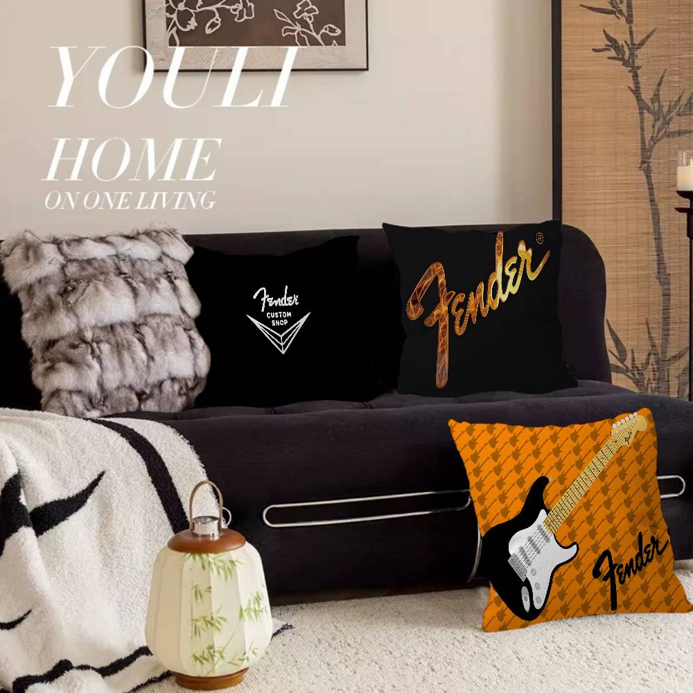 F-Fender Guitar Pillow Covers  - огляд і ціна Quality Home Textiles