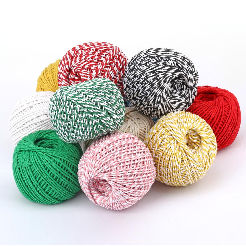 Two Colors Cotton Bakers Twine - огляд і ціна Home Textiles Com
