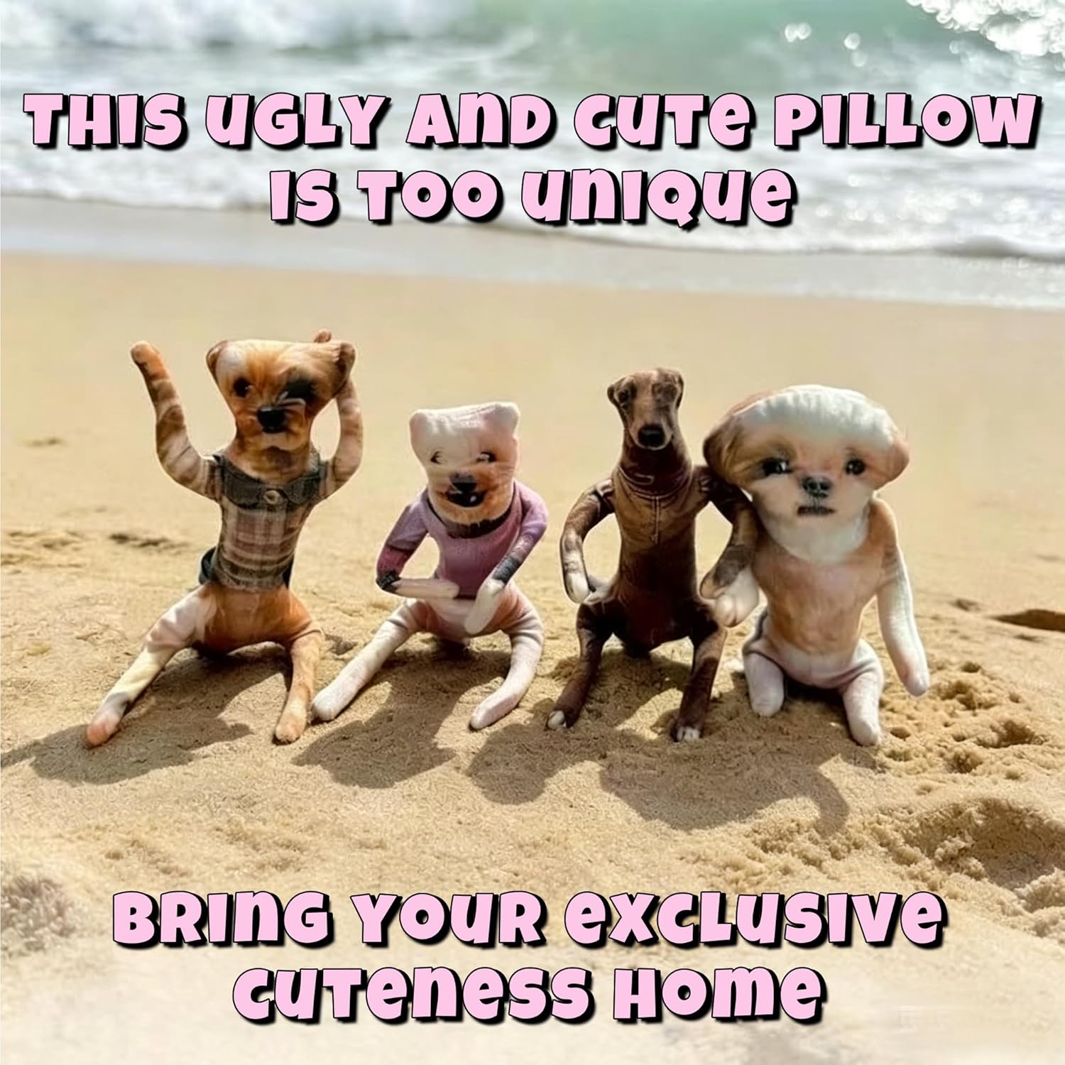 customizable Jointed Plush Fig - огляд і ціна Home Textiles & Decorations