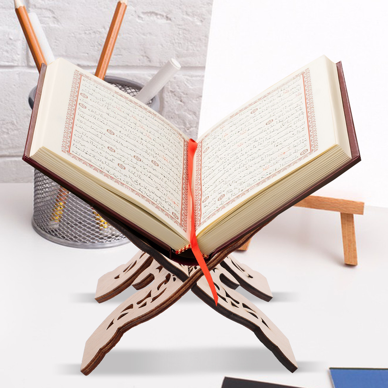 Wooden Desktop Reading Stand B - огляд і ціна Home Quran
