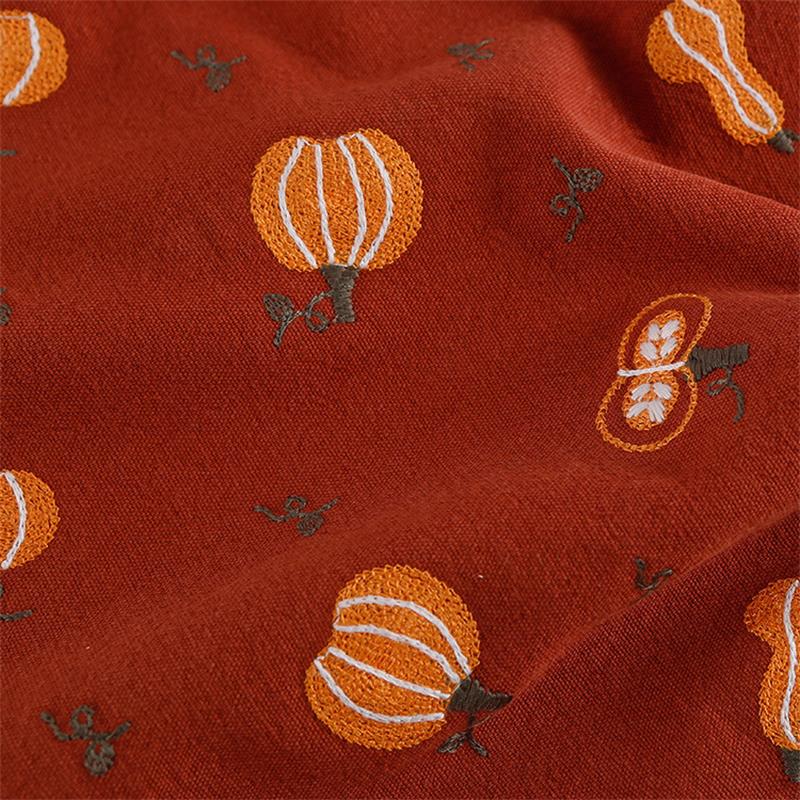 Cotton Linen Pumpkin Embroider - огляд і ціна Linum Home Textiles
