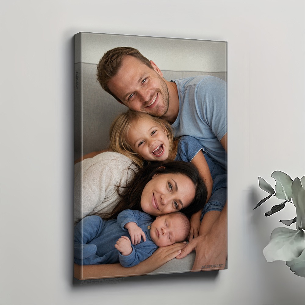 2D Personalized Photo Canvas W - огляд і ціна Home Textiles & Decorations